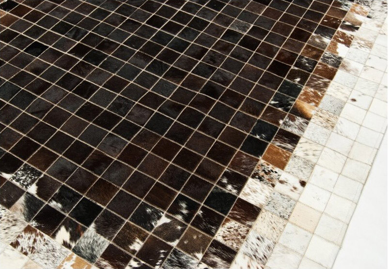 Tapete Pele de Vaca Mosaic col.1 | Tamanho: 160 × 230 cm