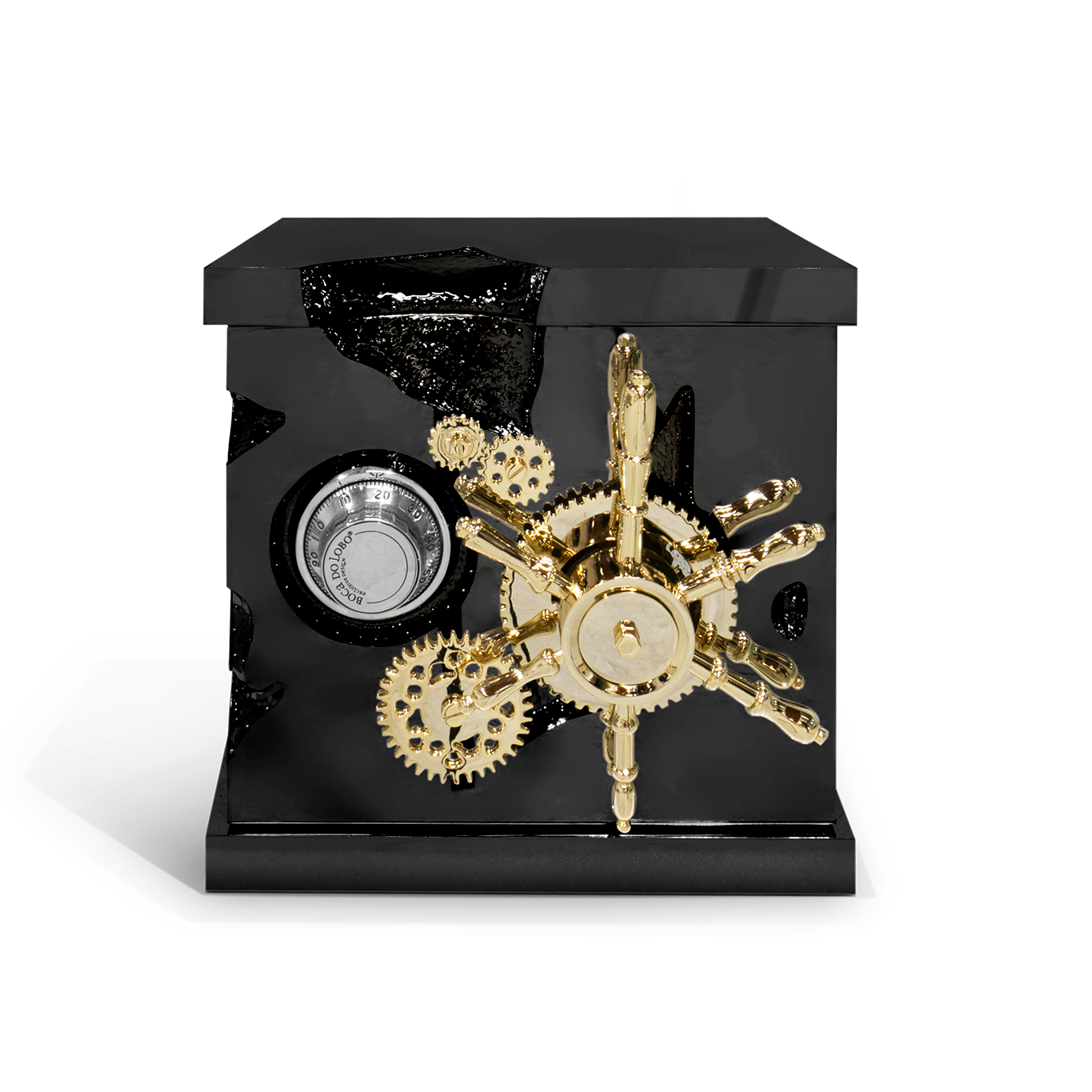 Cofre para Joias Preto Tycoon