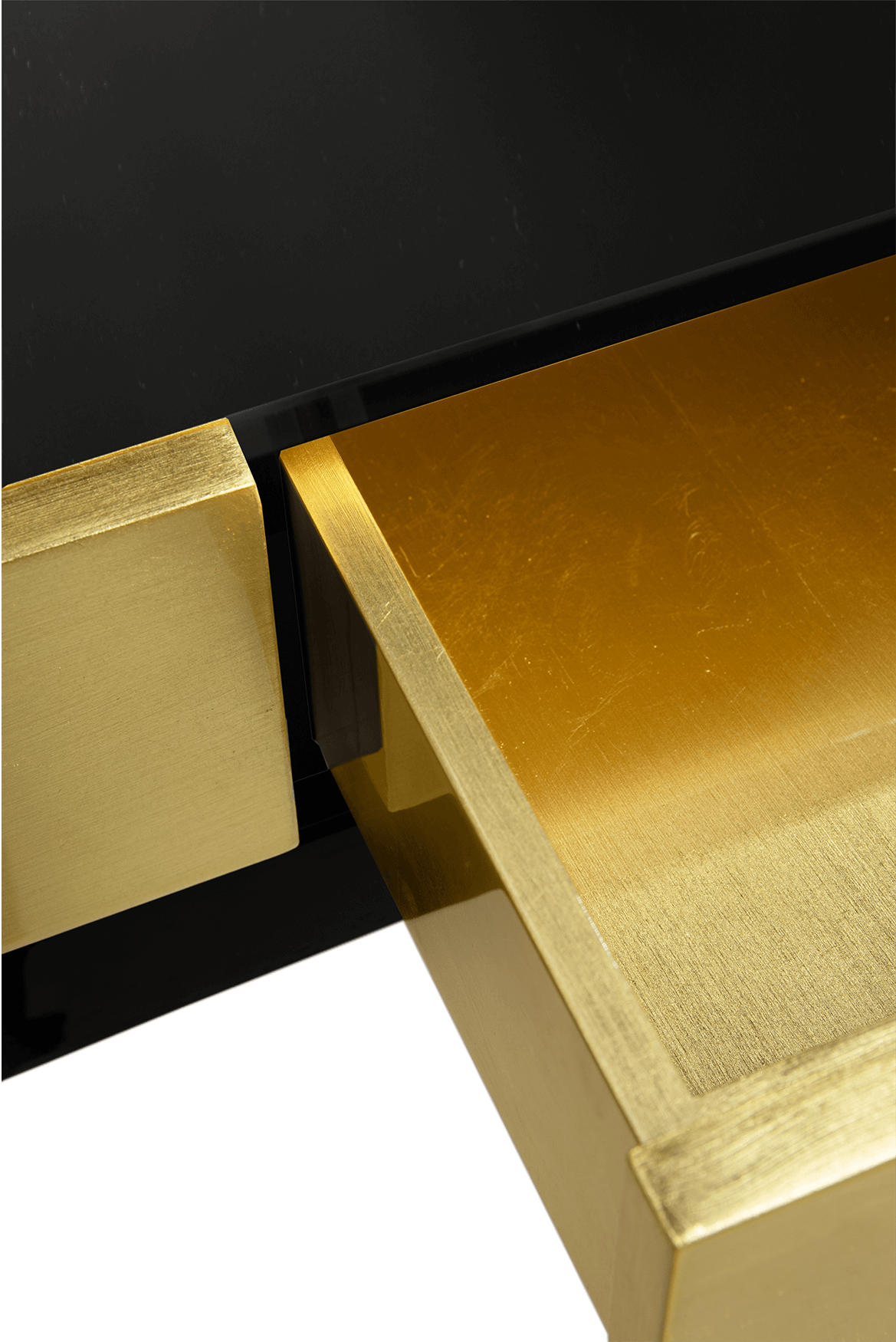 Consola Luxe Dourada Trinity