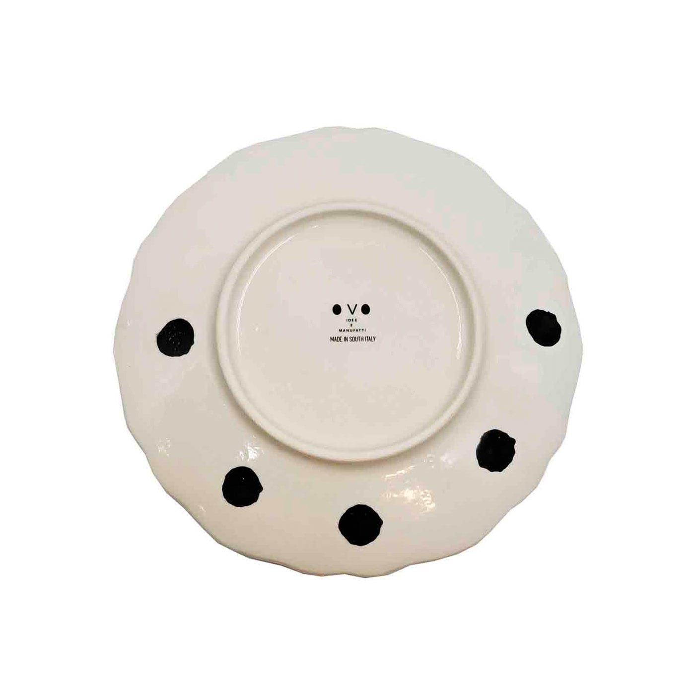 Prato cerâmico artesanal