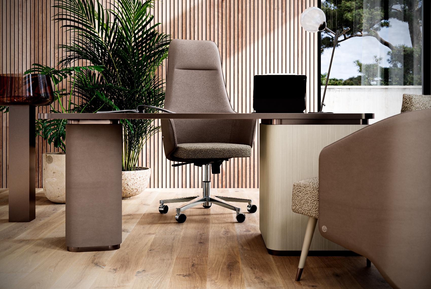 Cadeira de Escritório Giratória Olivia - 1