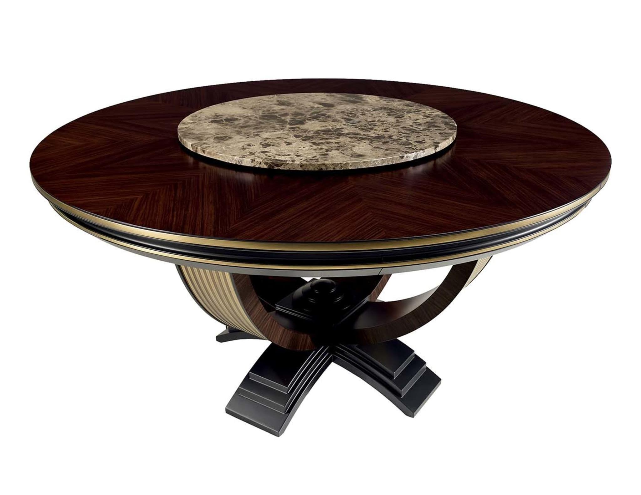 Mesa de Jantar Redonda | Configuração: Com bandeja giratória Mesa de Jantar Redonda | Configuração: Com bandeja giratória