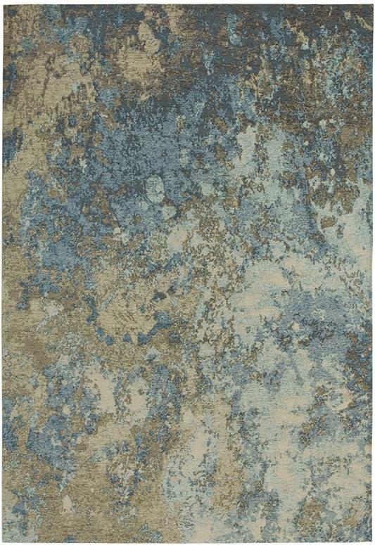 Tapete Deco Abstract Verde / Azul | Tamanho: 200 × 285 cm