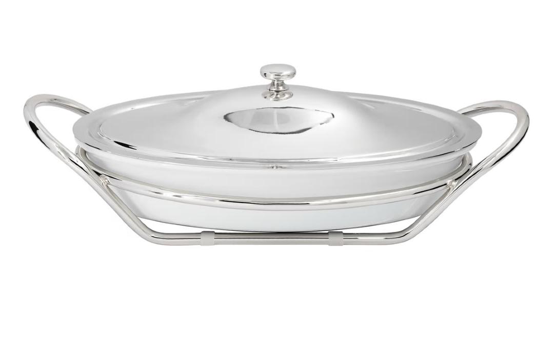 Caçarola oval Grand Gourmet com tampa | Configuração: L 36 cm