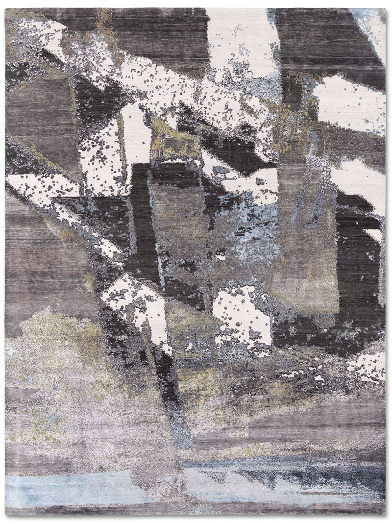 Tapete Green Rust Tecido à Mão