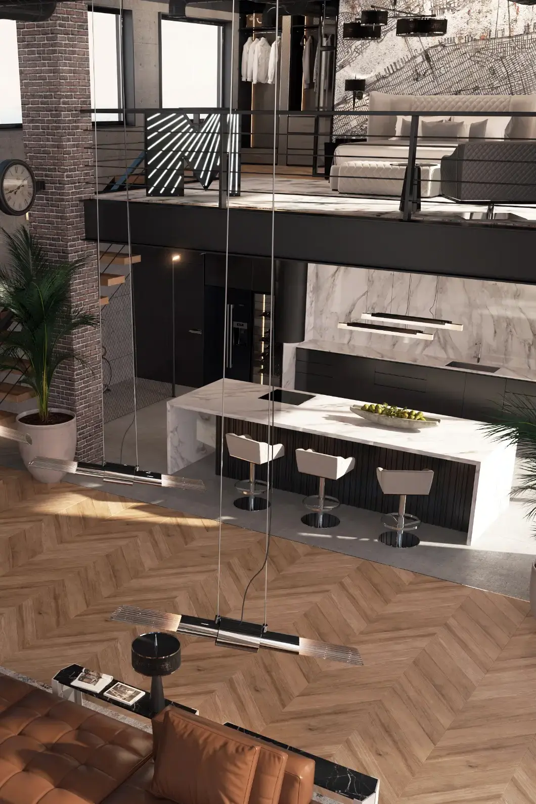 Cadeira bar giratória Rogue