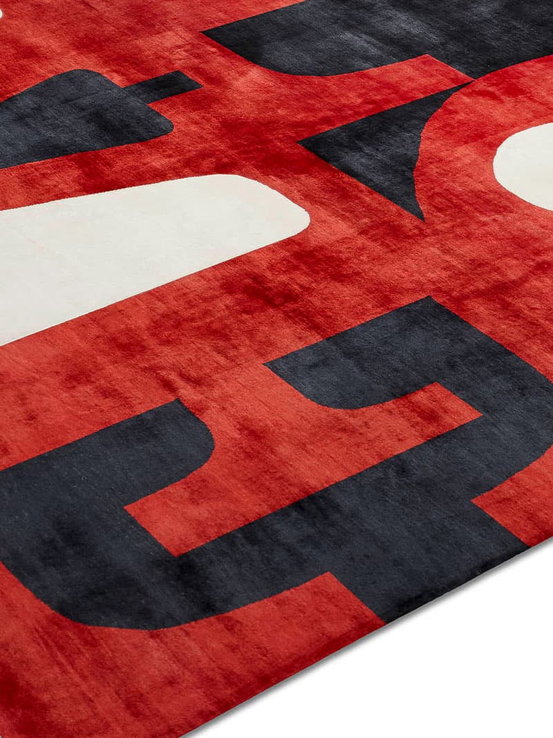 Tapete All You Need Is Love Luxury Feito à Mão