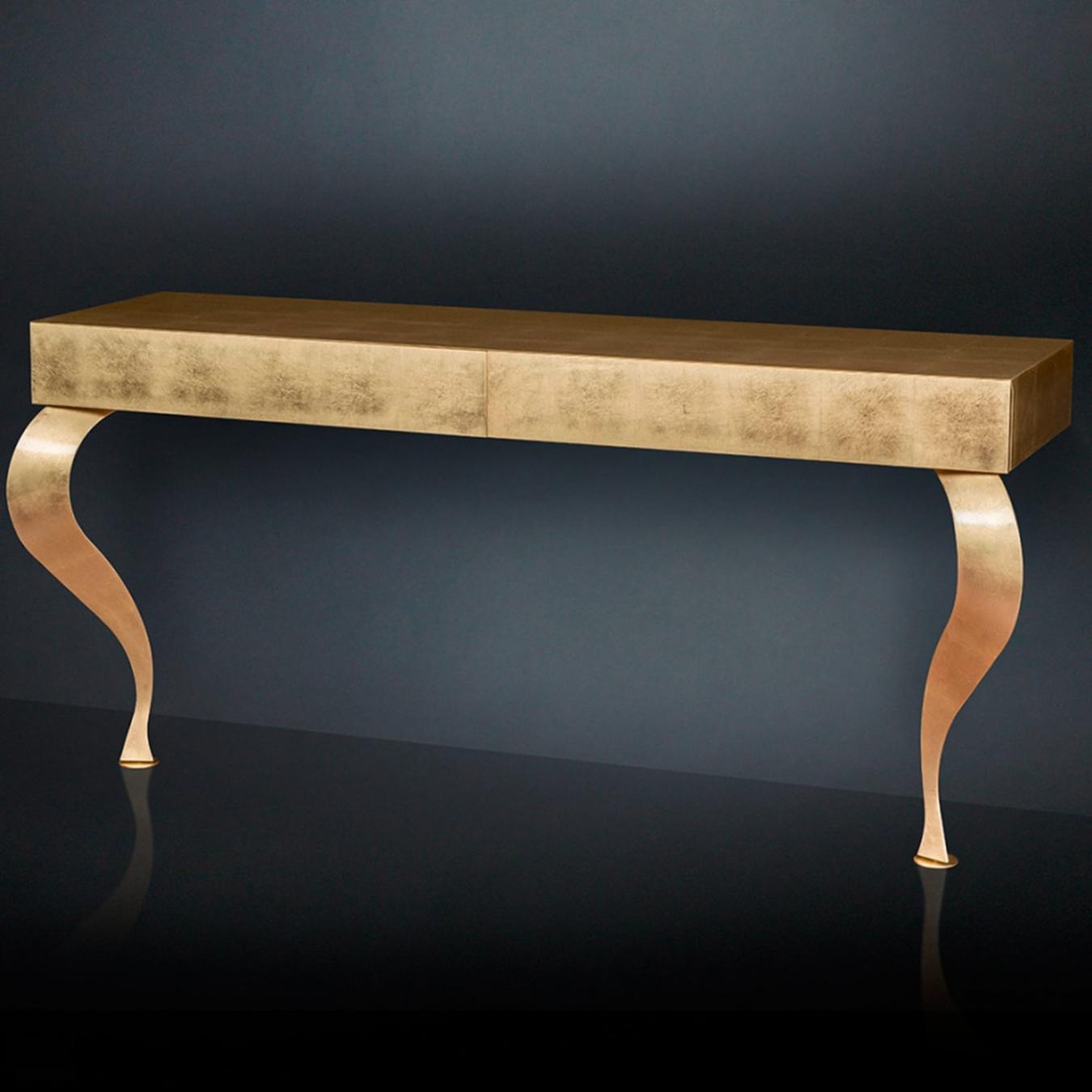 Consola Luigi Dourada