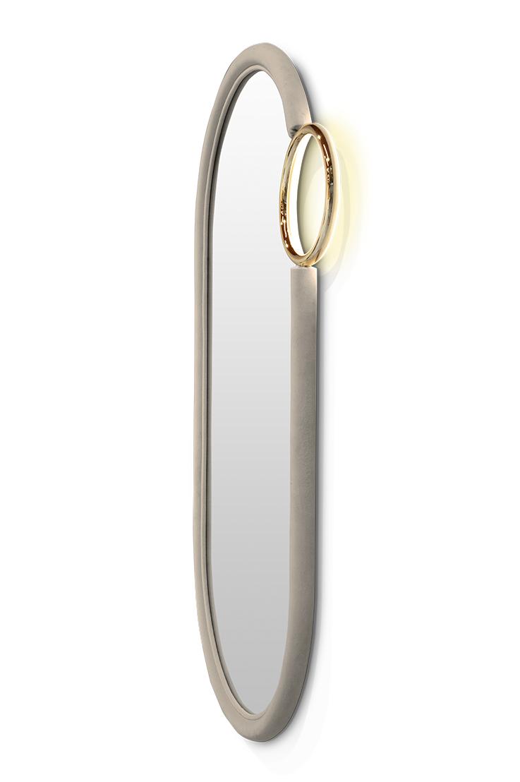 Espelho pequeno Sweet Swirl