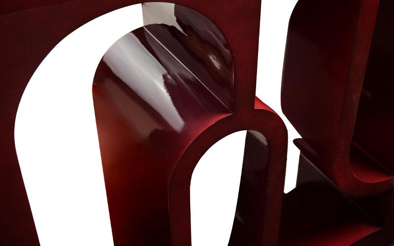 Consola Premium Vermelha Brilhante