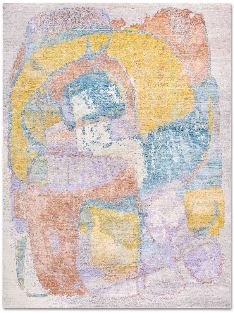 Tapete Pastel Mint Luxury Feito à Mão