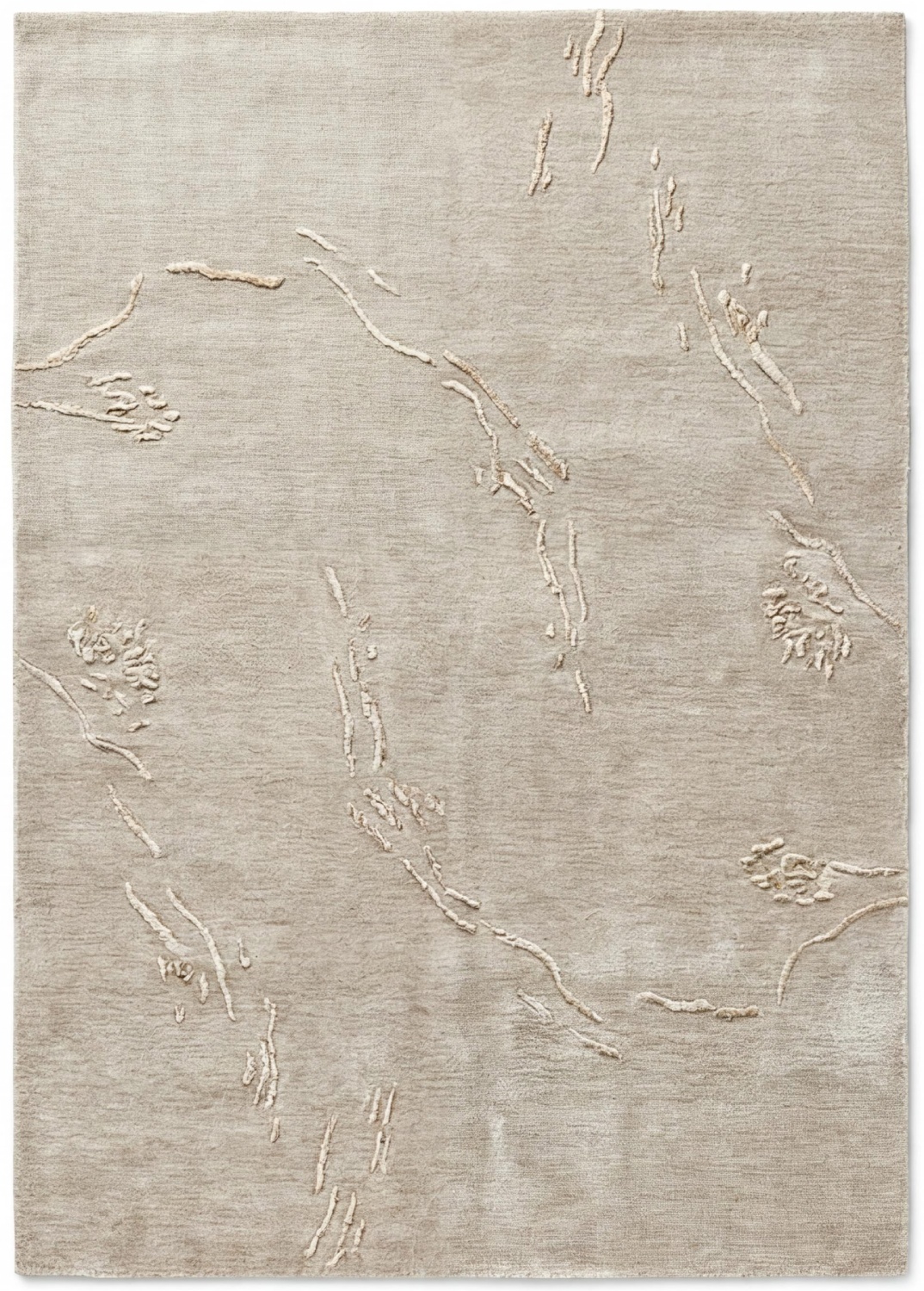 Tapete Silver Ombre Elegance