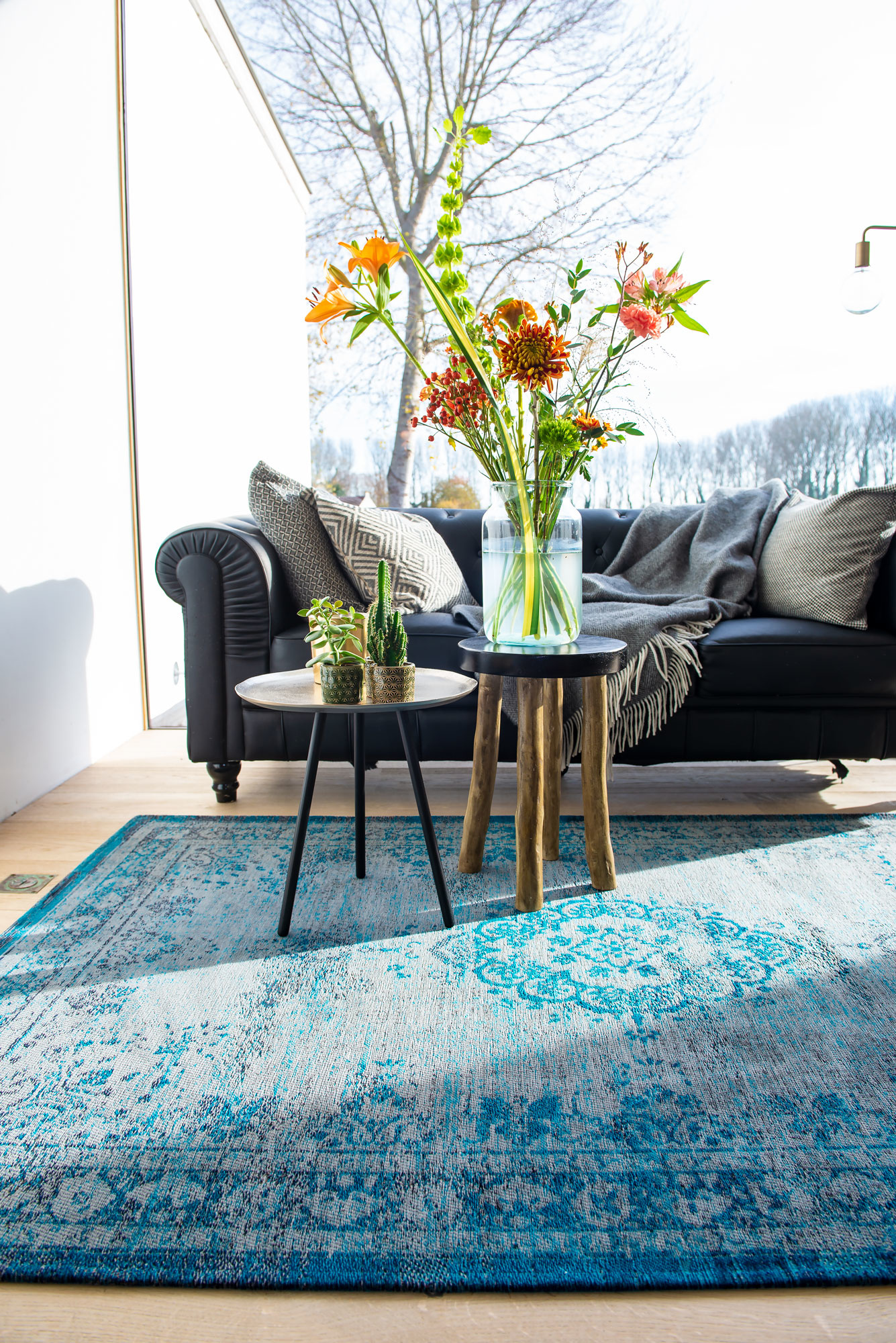 Tapete Vintage Style Grey Turquesa 8255 | Tamanho: 280 × 390 cm