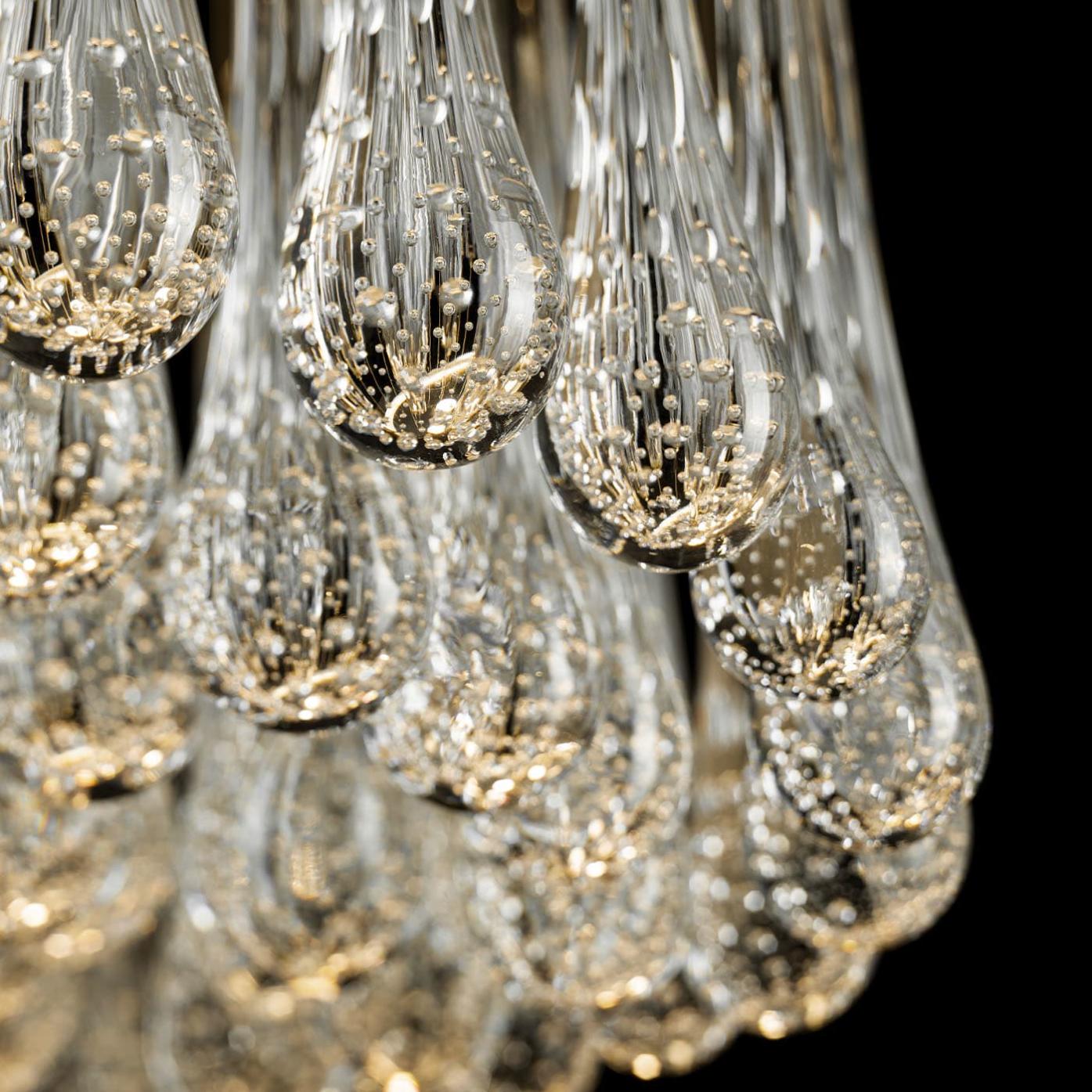 Lustre Redondo em Bolhas de Murano