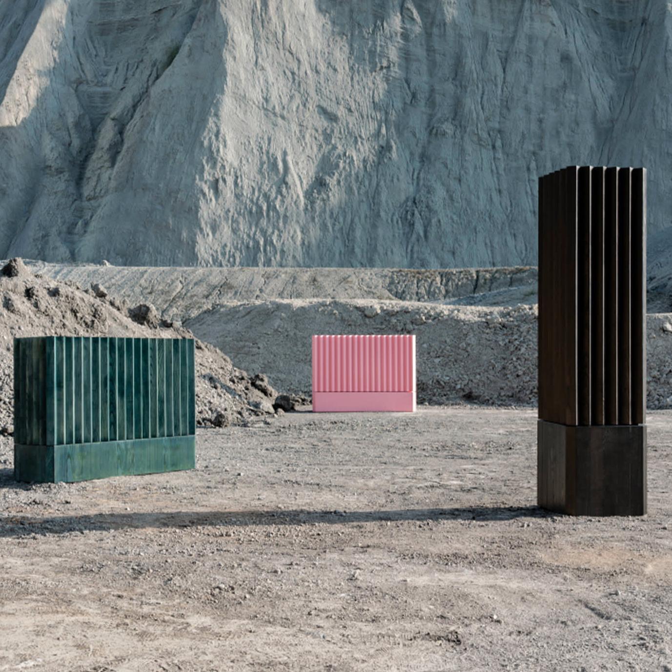 Aparador elegante verde