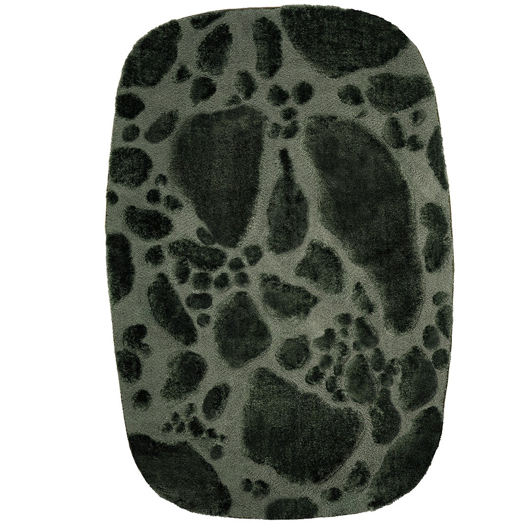 Tapete Venere Stone Verde Bosco
