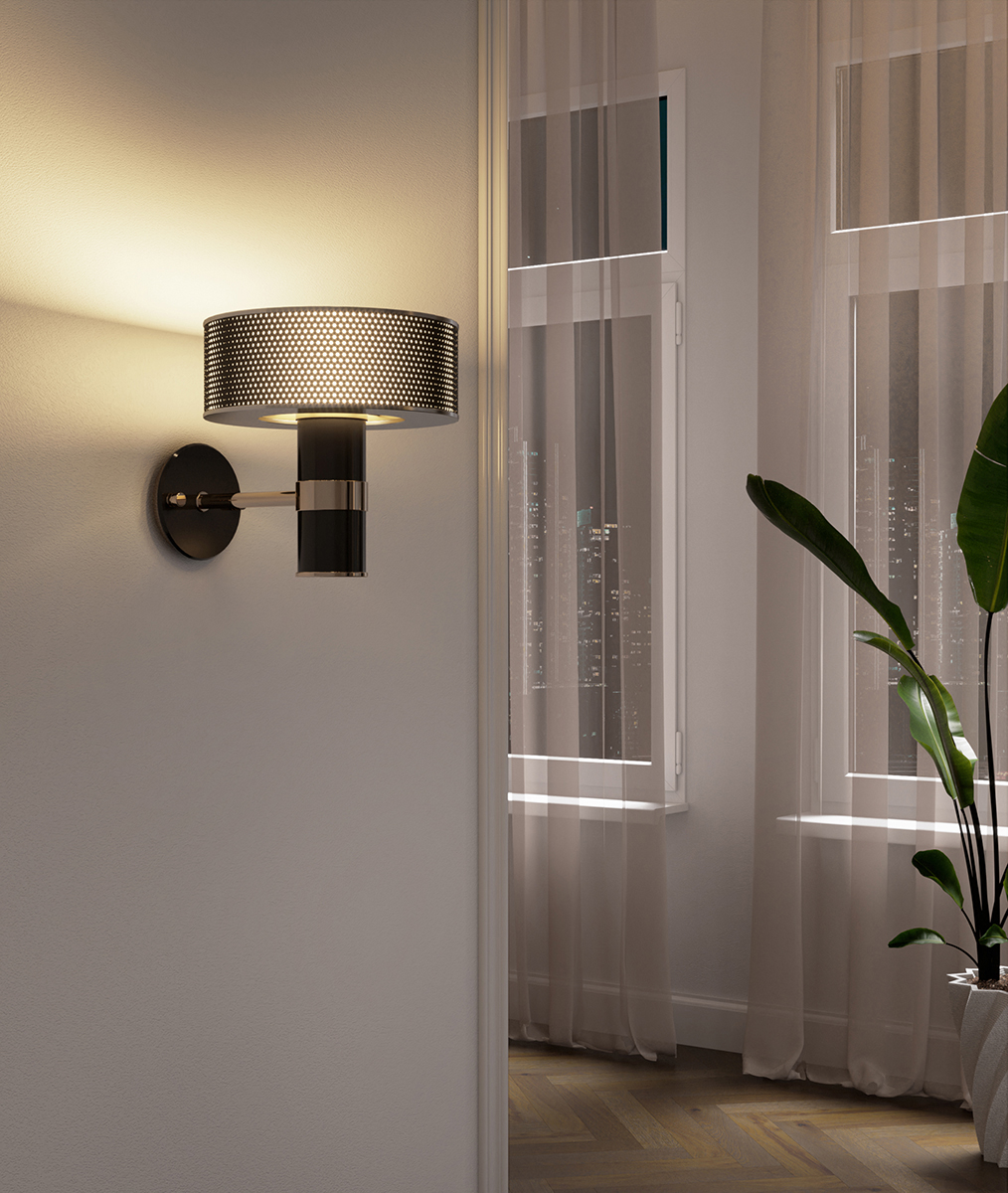 Candeeiro de parede Scholar