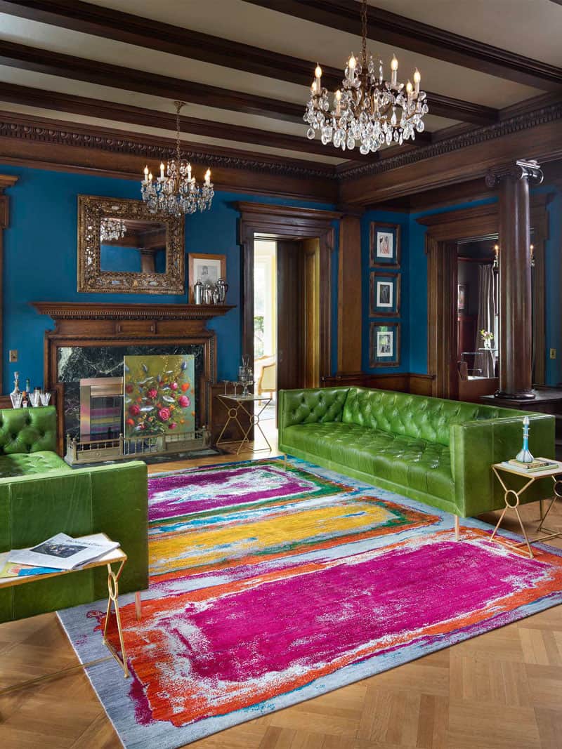 Tapete Love Joy Feito à Mão Luxury