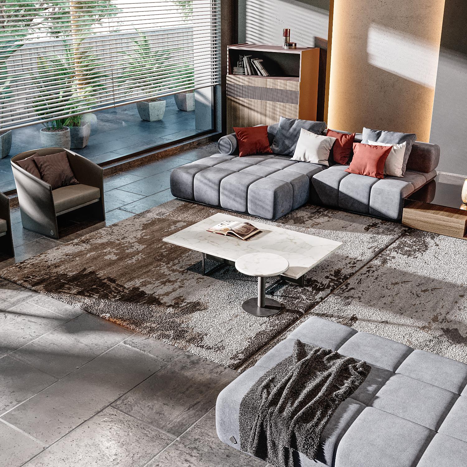 Mesa de Centro Chris em Mármore