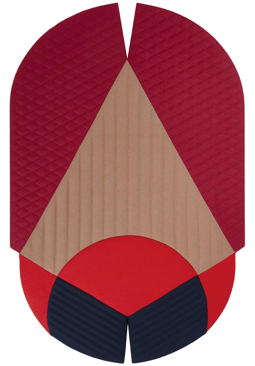 Tapete Kaldo Luxury Designer Tecido à Mão | Tamanho: 112 × 170 cm