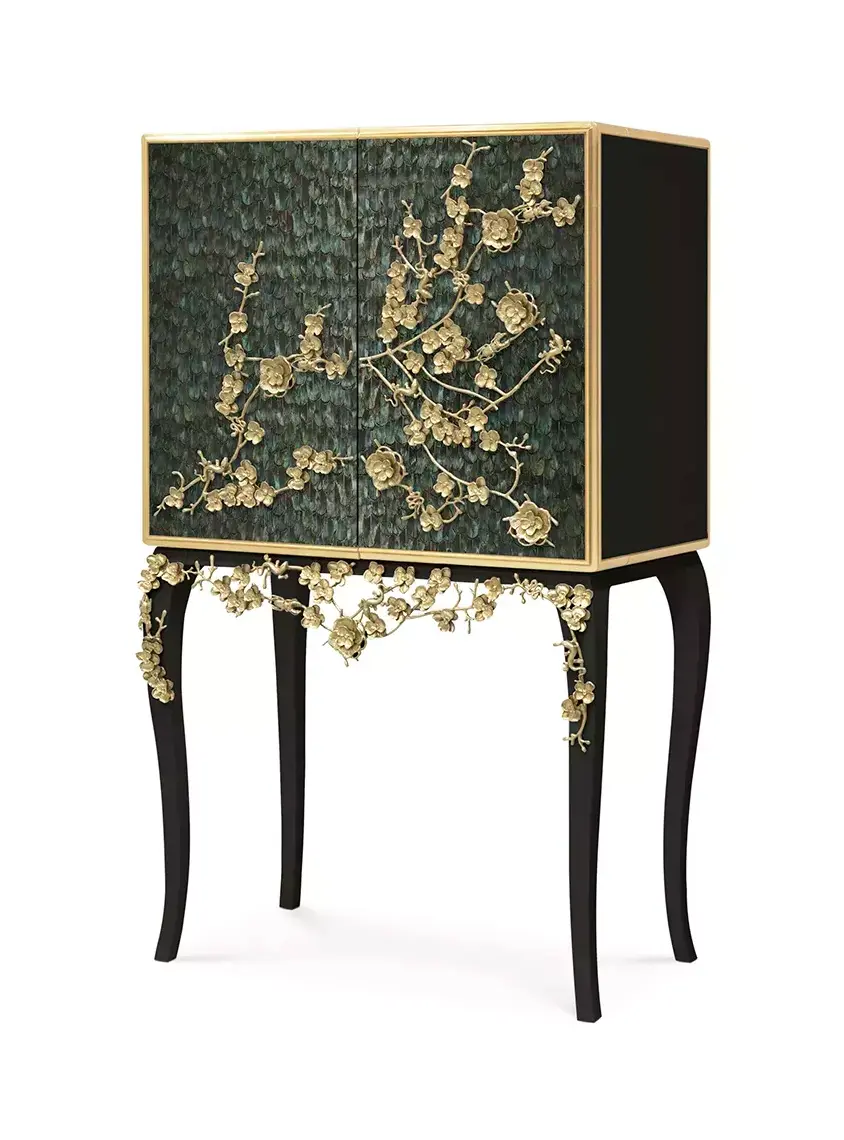 Armário bar pena pavão Mirage