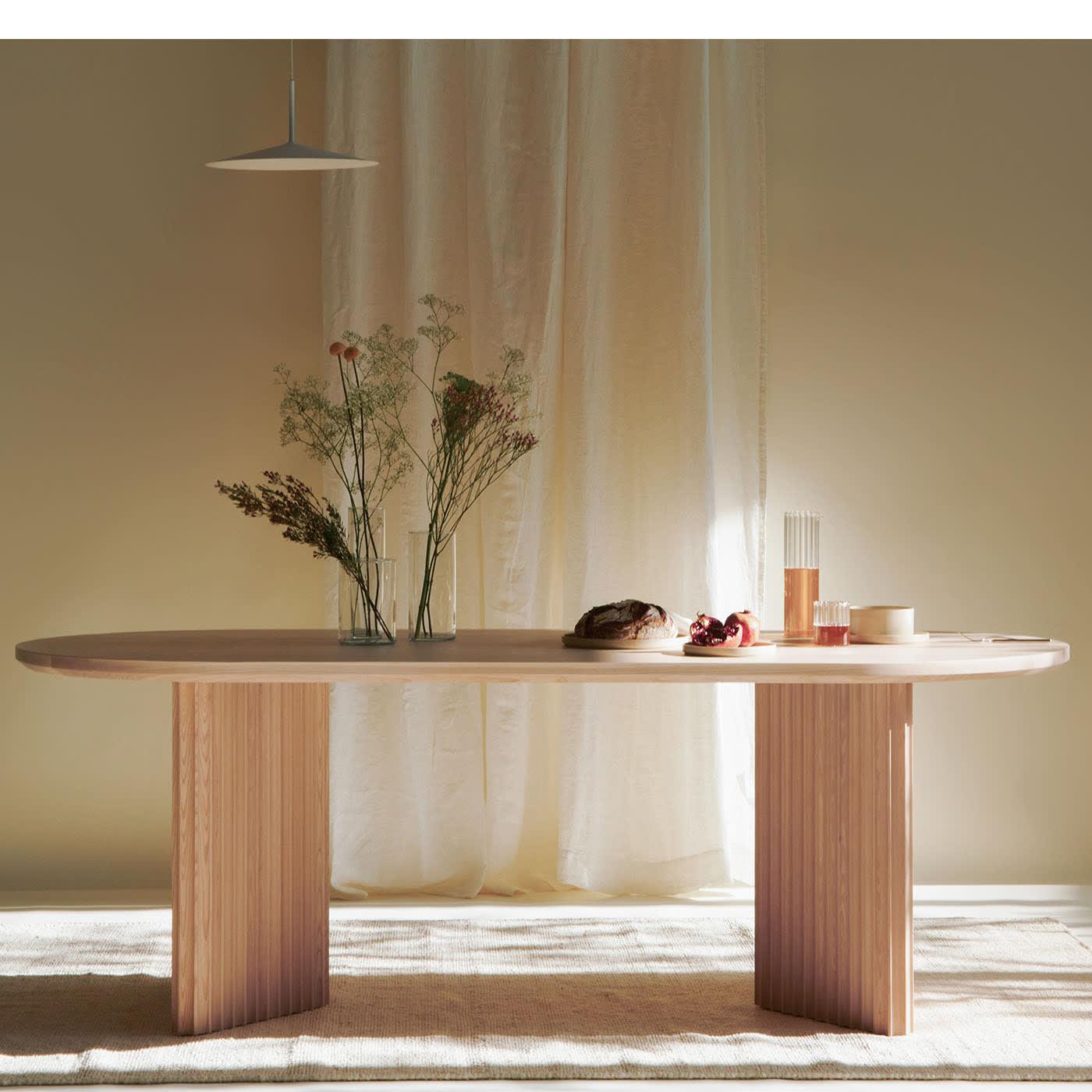 Mesa Basalto Freixo Natural