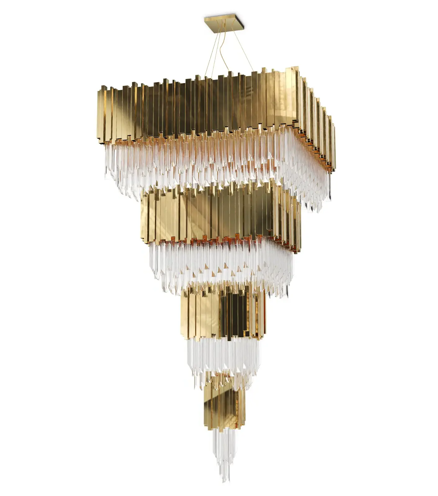 Lustre quadrado Imperial