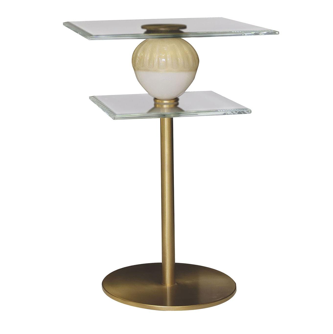 Mesa de Apoio em Vidro de Murano Italiano