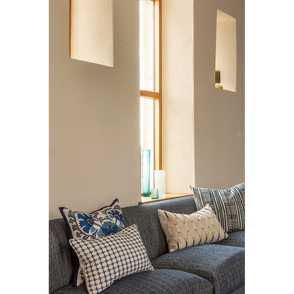 Almofada Alexi Indigo 50 × 50