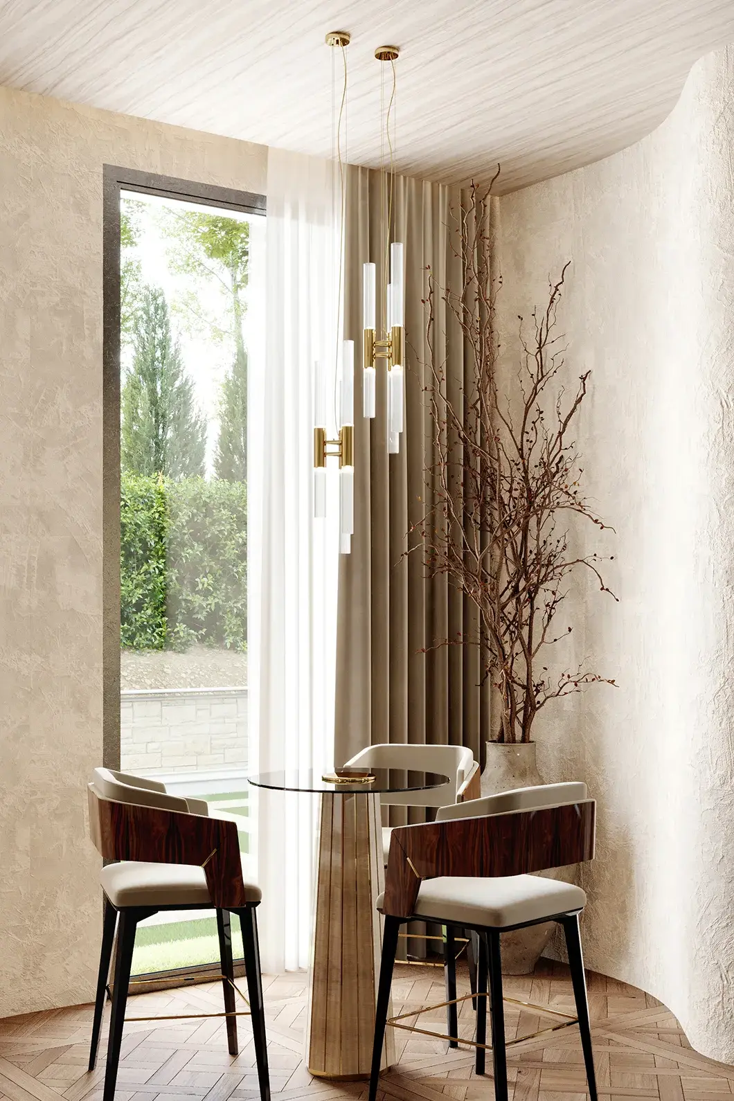 Candeeiro suspenso cascata - 7