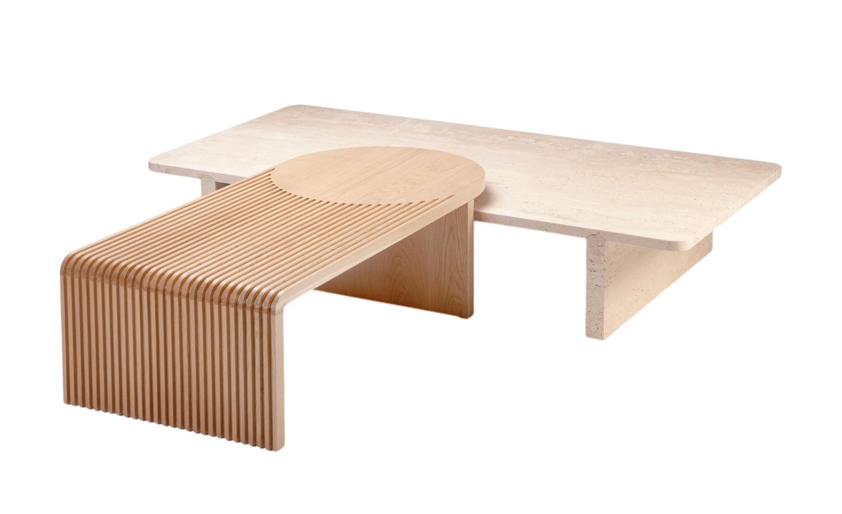 Mesa de Centro Stick & Stone
