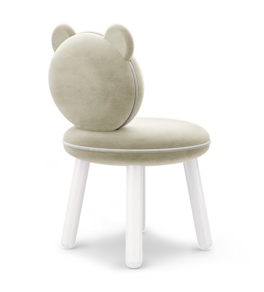 Cadeira infantil Fluffy Bear creme