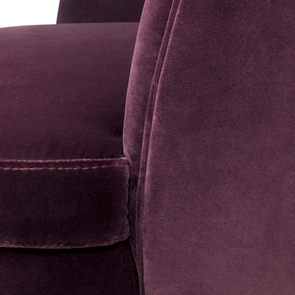 Sofá Individual Roxo Galen
