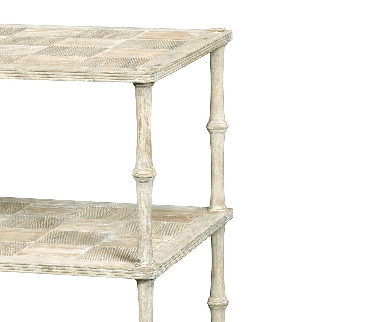 Consola Bywater Washed Acacia