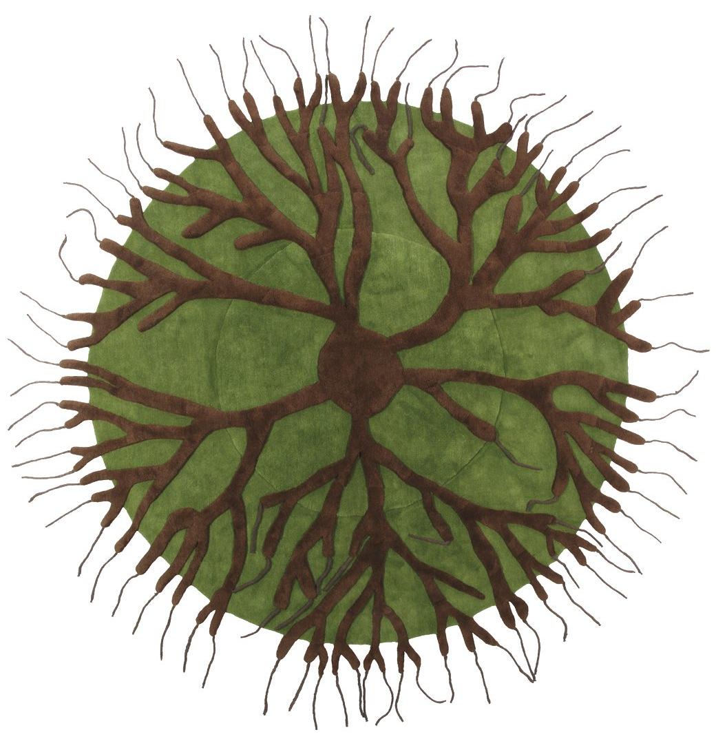 Tapete Roots Designer Tecido à Mão