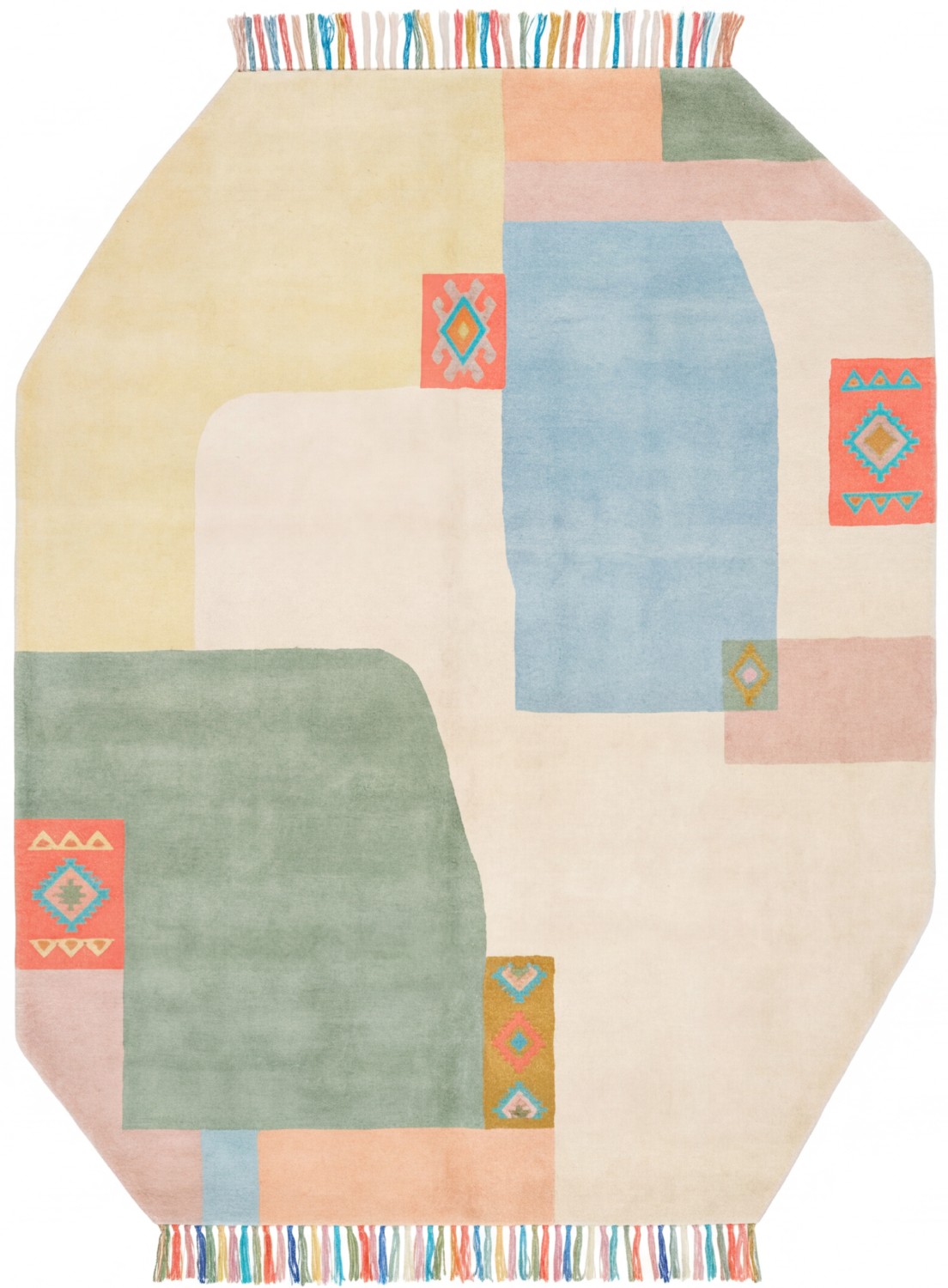 Tapete Rounded Blocks Light