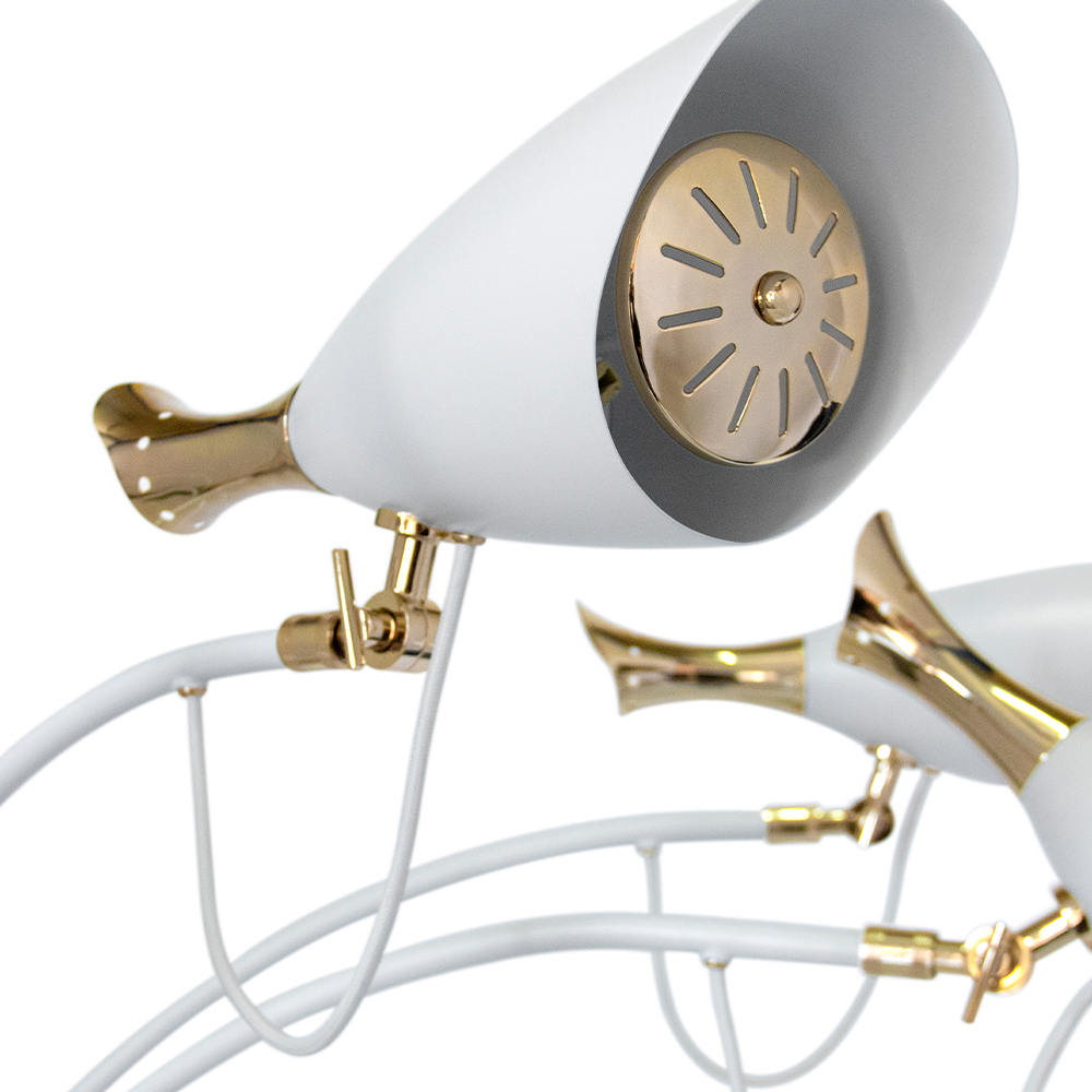 Candeeiro de pé nobre 5