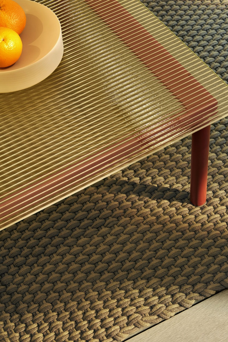 Tapete Lace Tomilho-Pinheiro Exterior | Tamanho: 160 × 230 cm