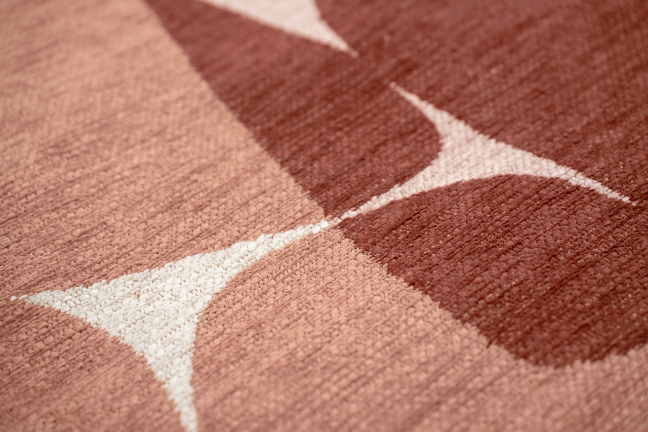 Tapete Stones Cherry Mocha