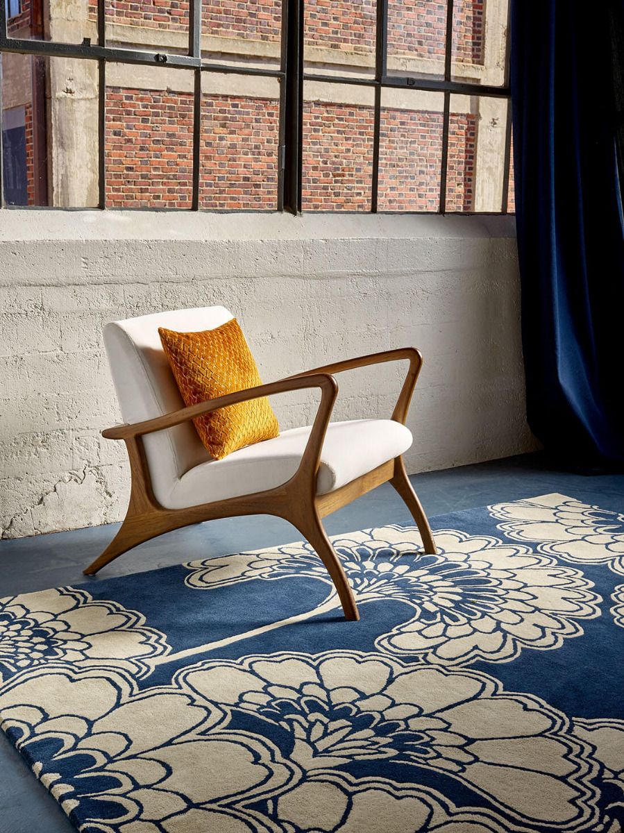 Tapete Japanese Floral Meia-noite