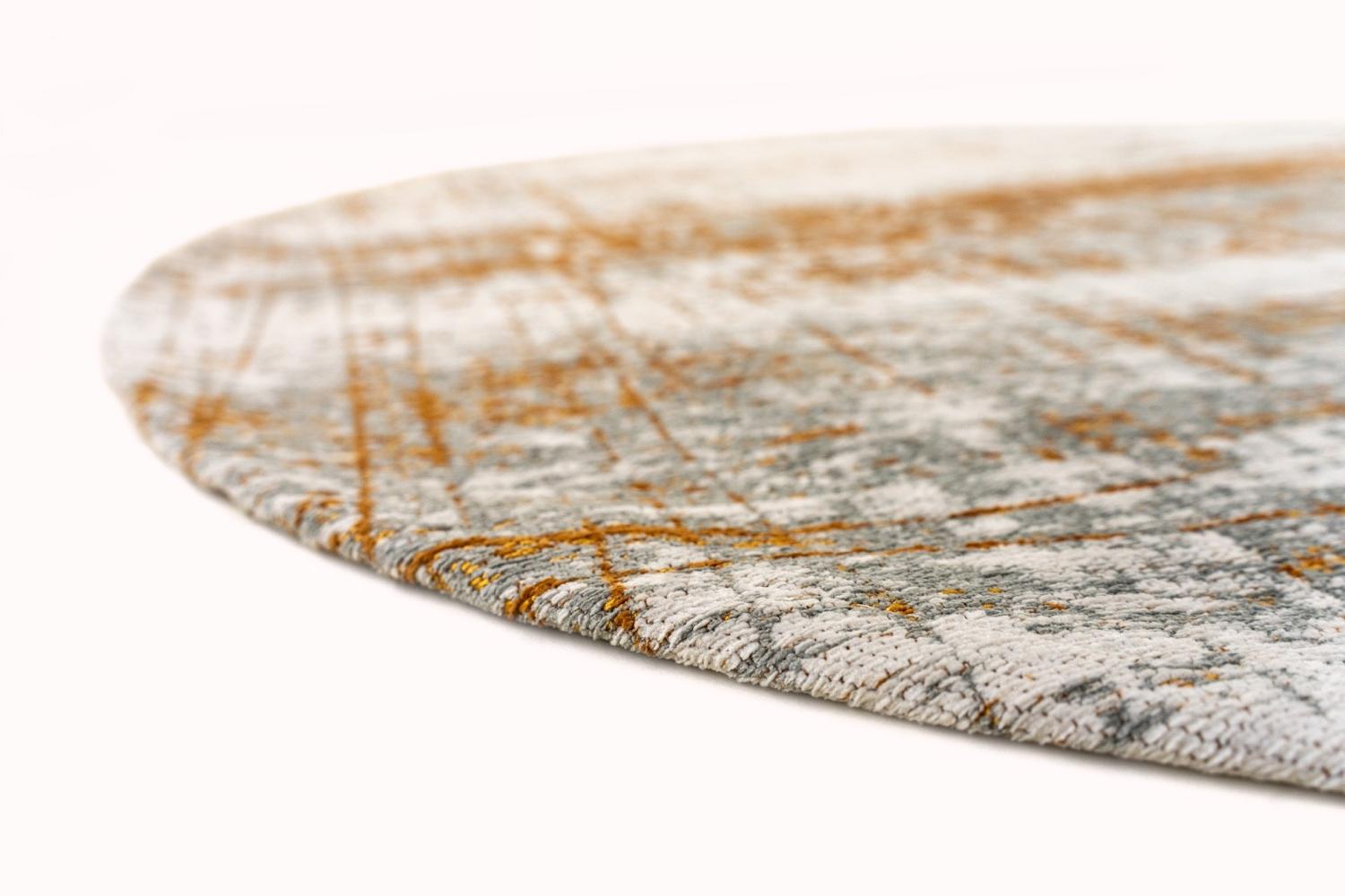 Tapete Columbus Dourado 8419 Redondo