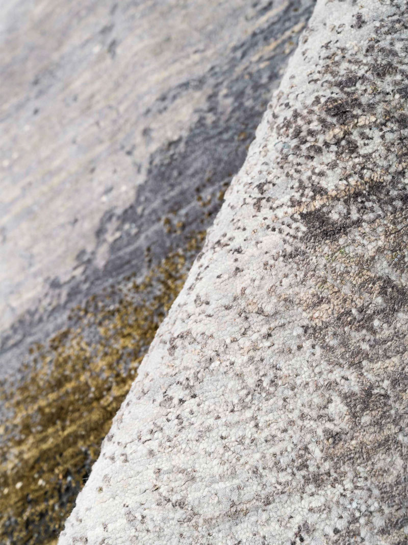 Tapete Green Rust Tecido à Mão | Tamanho: 140 × 210 cm