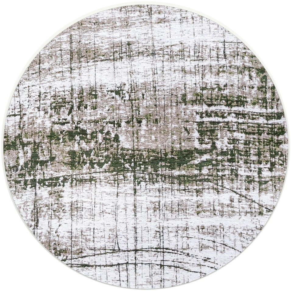 Tapete Central Verde 9797 Redondo