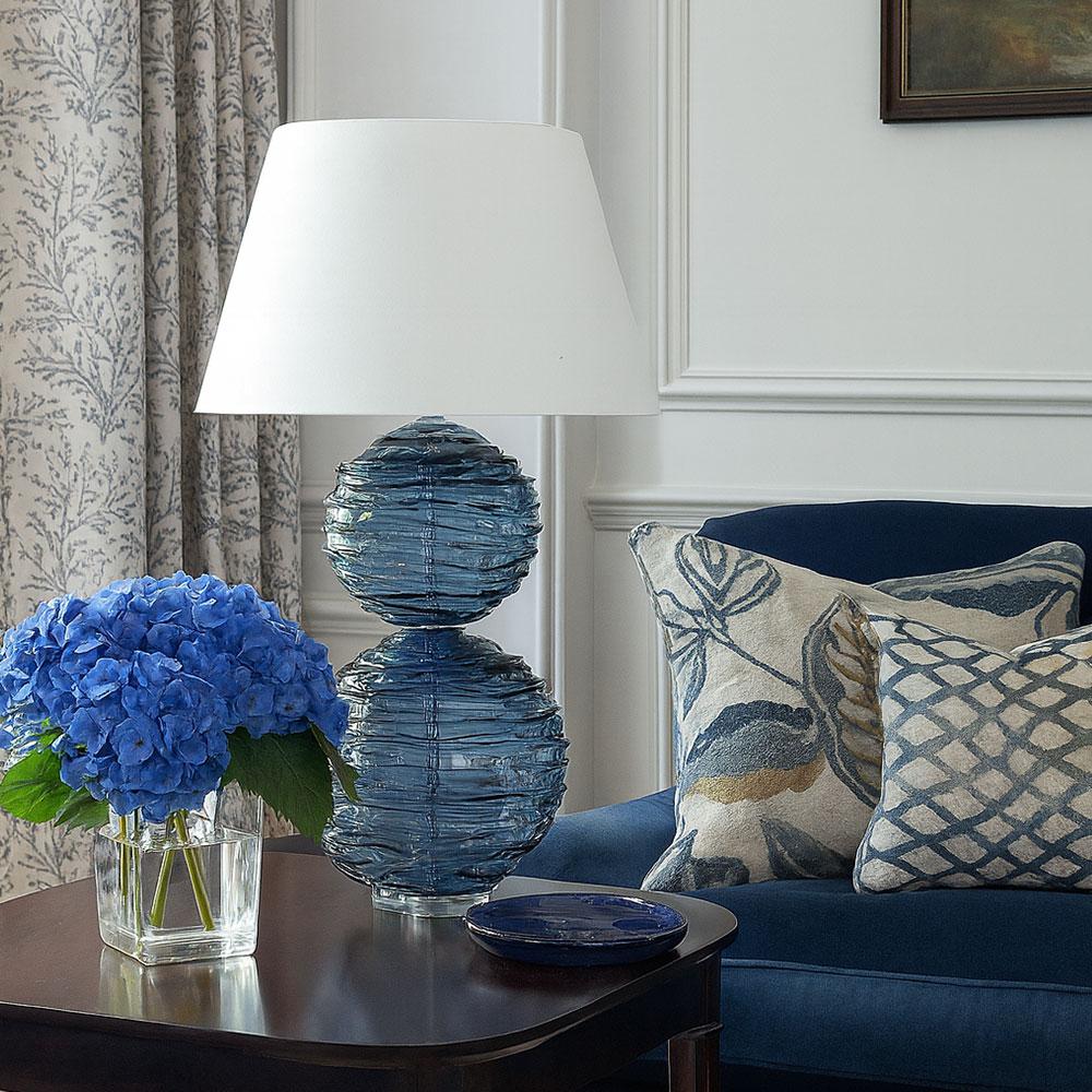 Candeeiro de Mesa Alfie Steel Blue