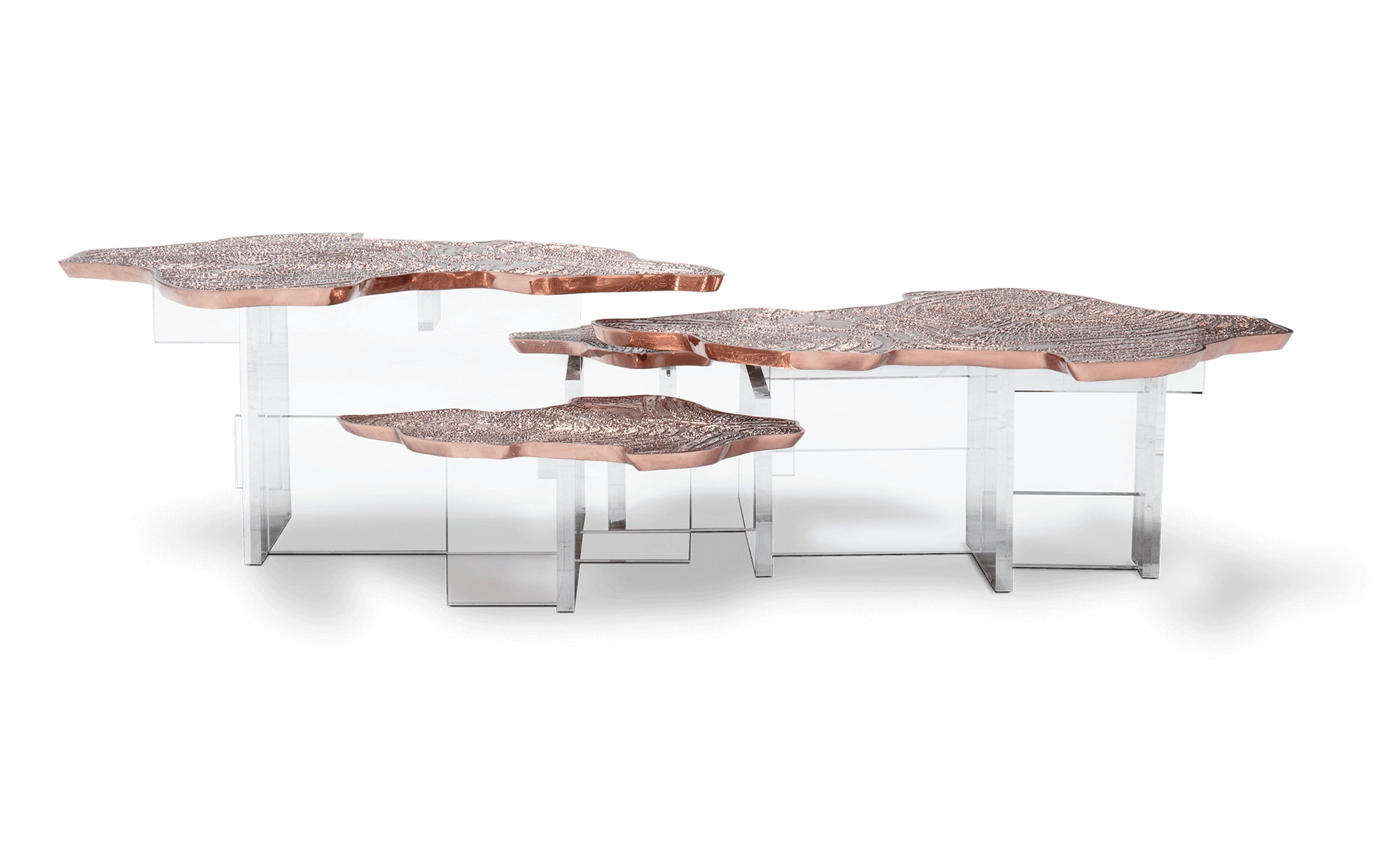 Mesa de Centro Cobre Caspian