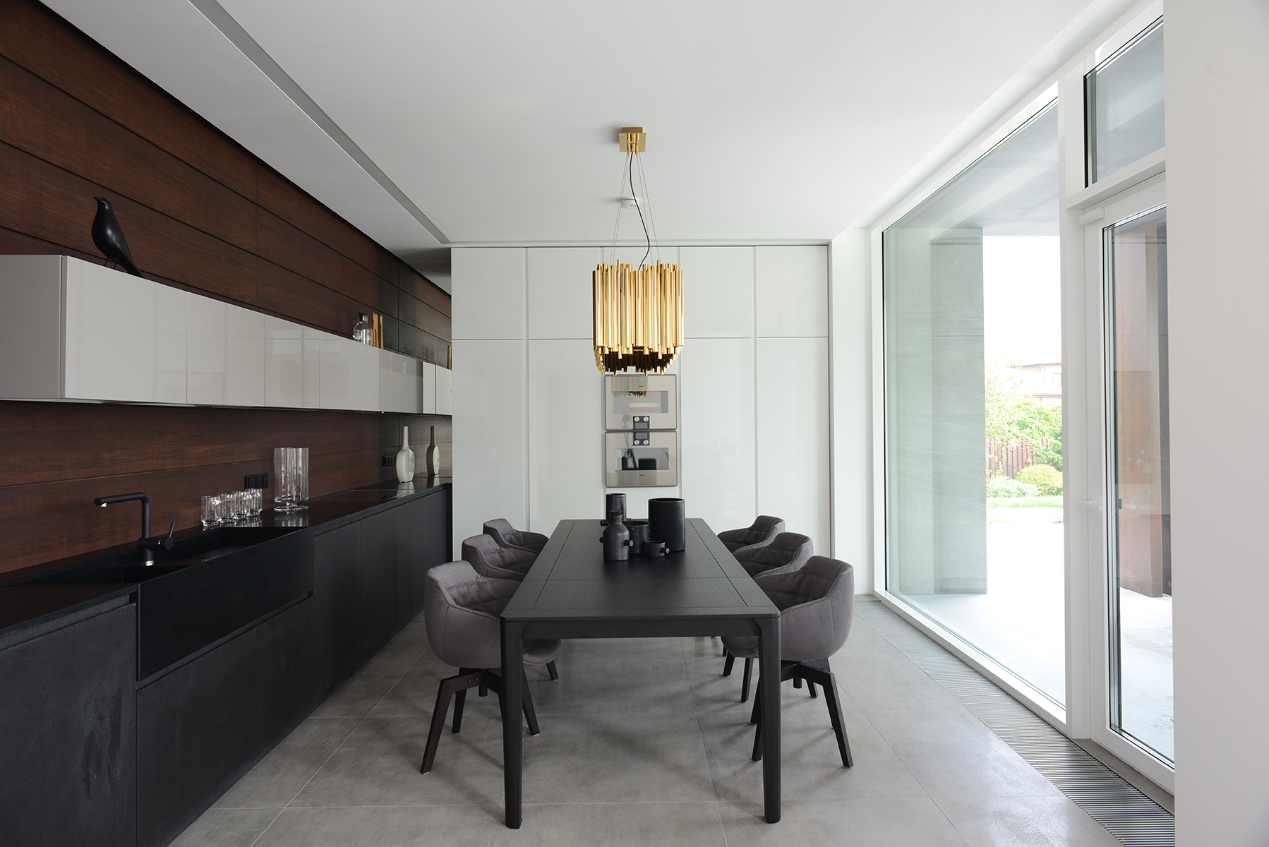 Candeeiro suspenso retangular Brubeck - 5