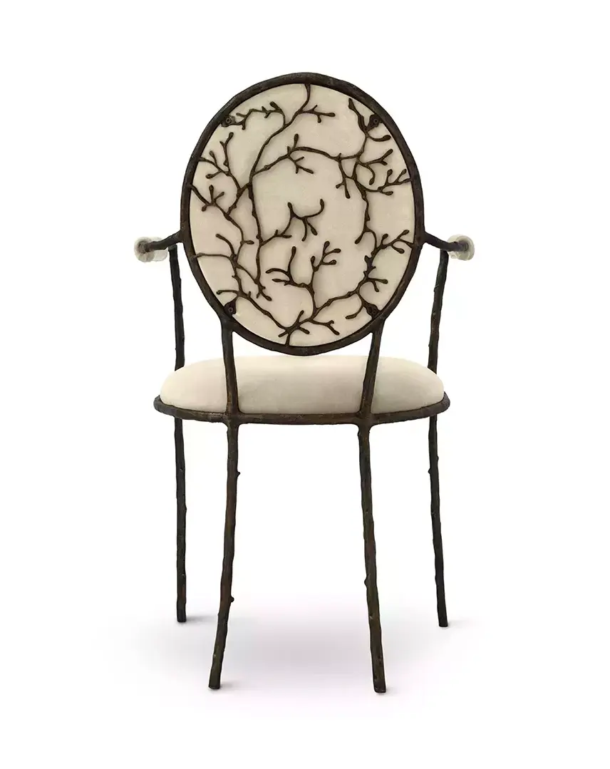 Cadeira de Jantar Elowen com Braços