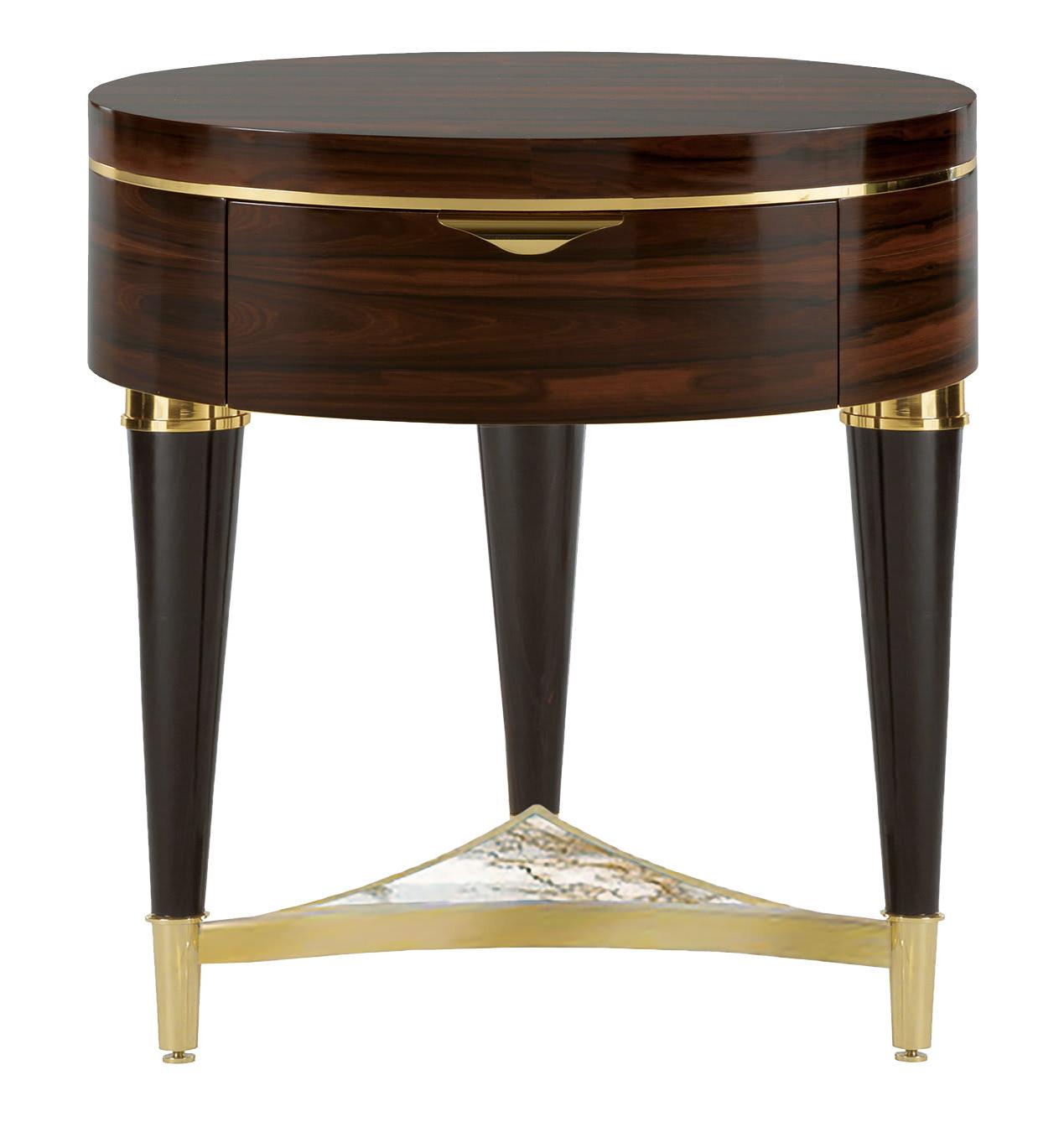 Mesa de Cabeceira Redonda Elegance