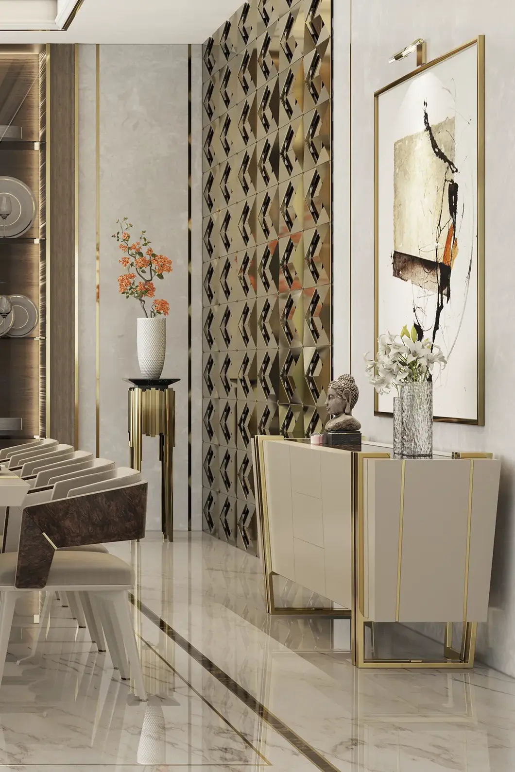 Aparador Ascend bege