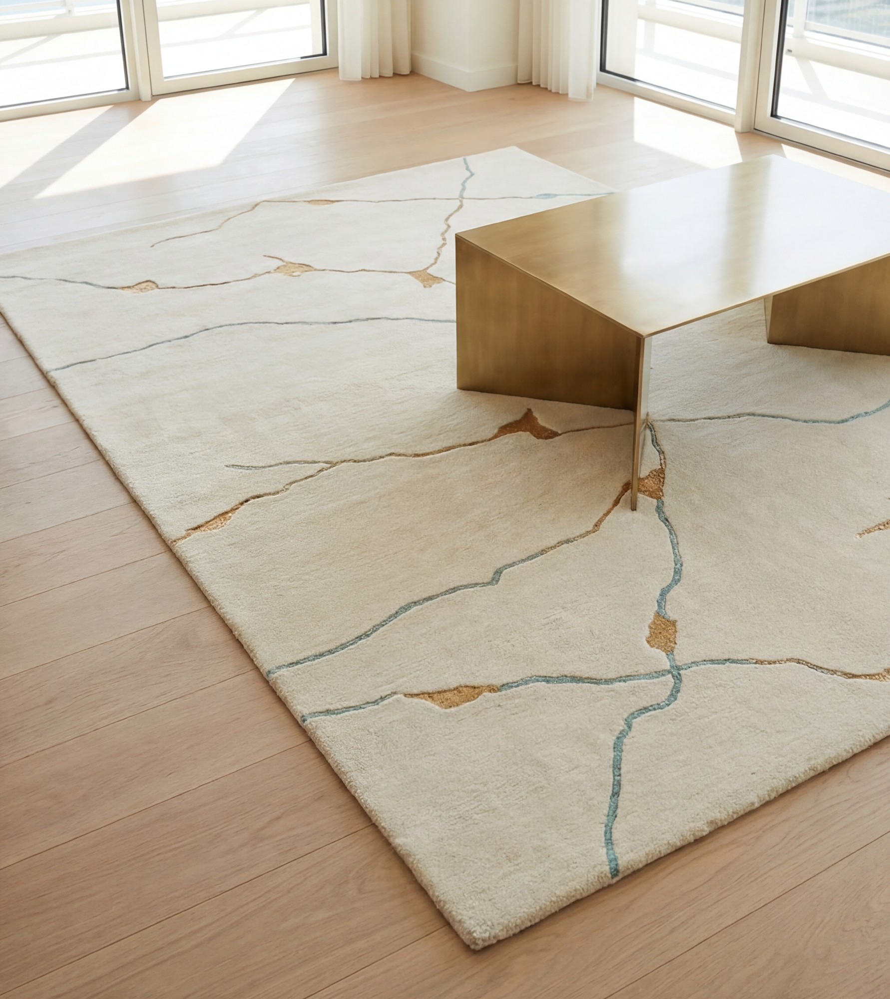 Tapete Golden Veins Ivory